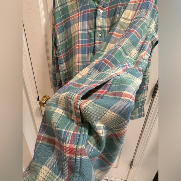 NWT POLO RALPH LAUREN Check Print Shirt Dress size 6 - Picture 10 of 12